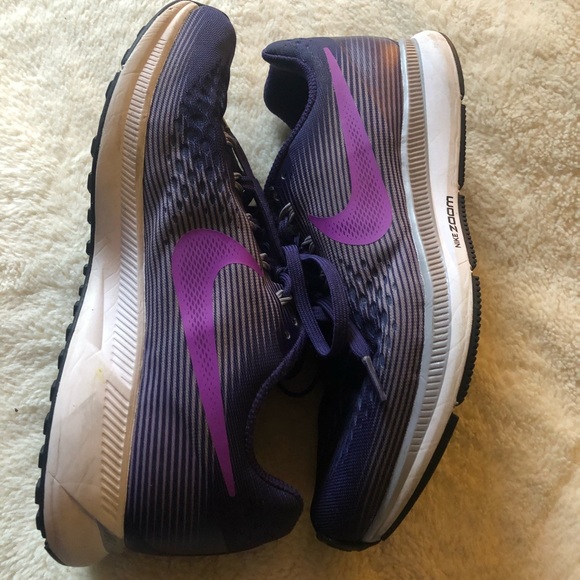 Nike Shoes - Nike shoes  purple, black & grey. Awesome! 8.5